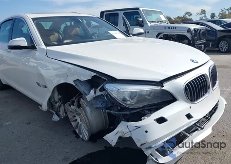 2013 BMW 740I from USA, damaged, VIN WBAYA6C55DC994964